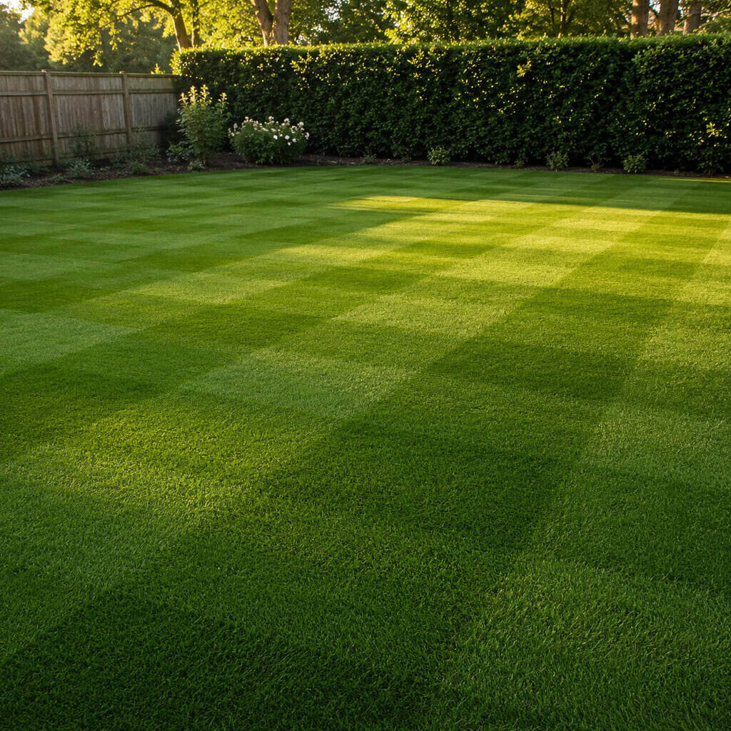 They Change Up Their Mowing Pattern