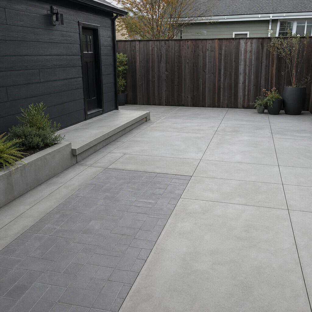 The Concrete-Jungle Over-Hardscaped Yard