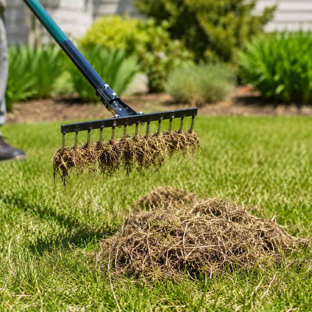 They Dethatch — But Only When It's Actually Needed