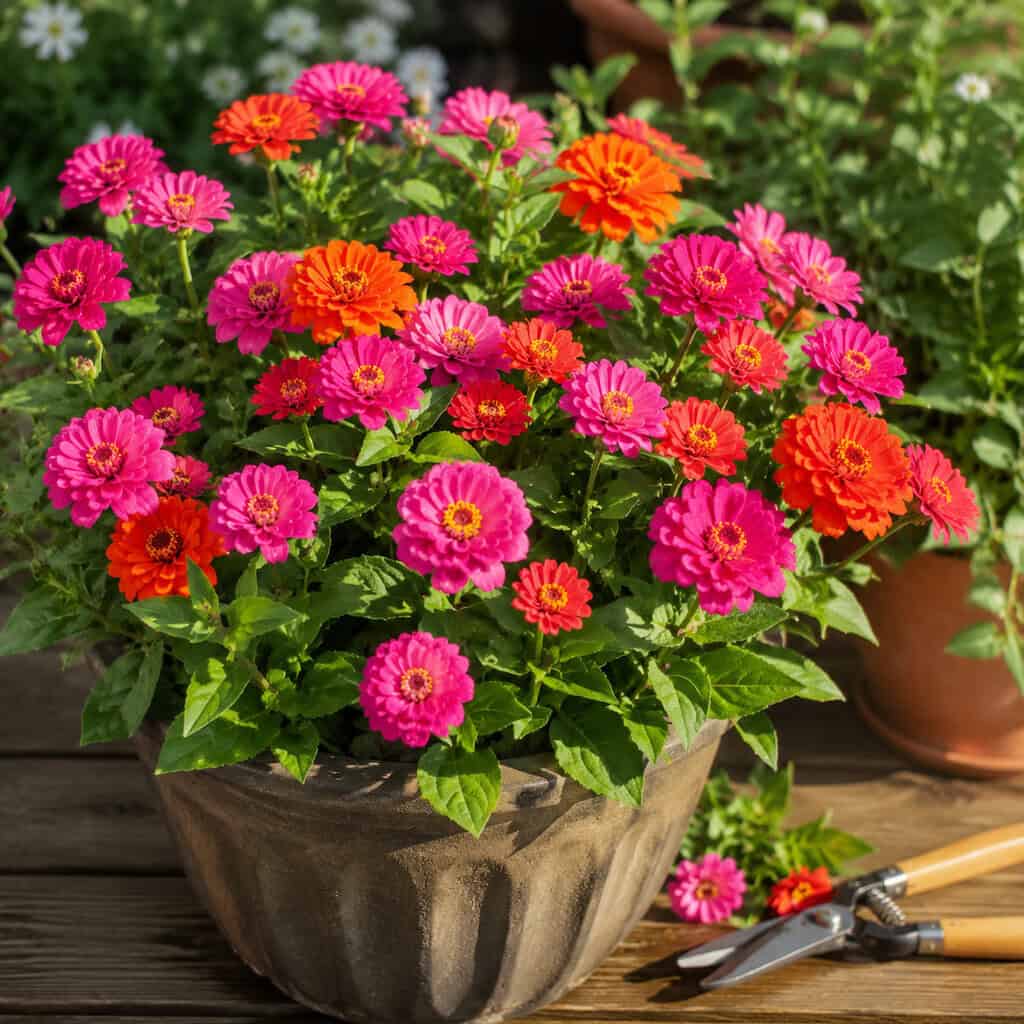 Zinnias
