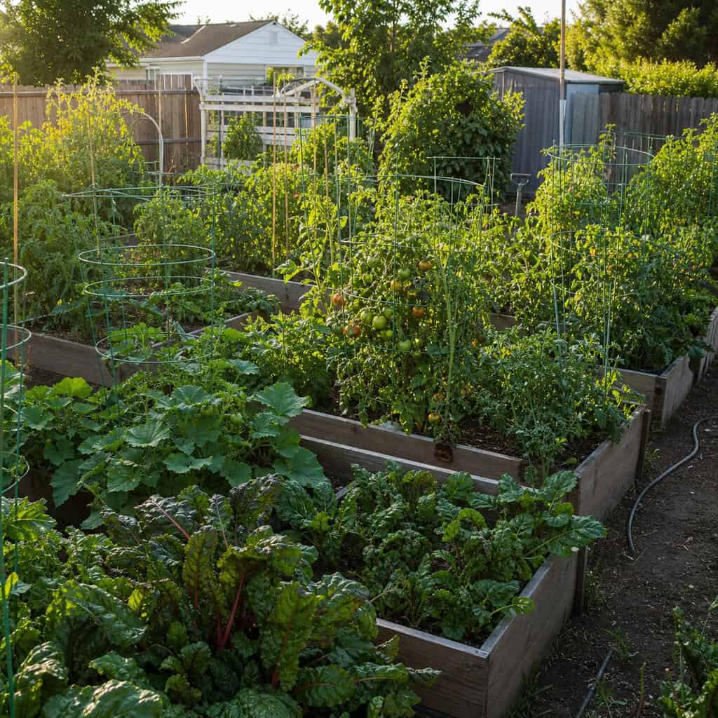 A Vegetable Garden That Took Over the Yard