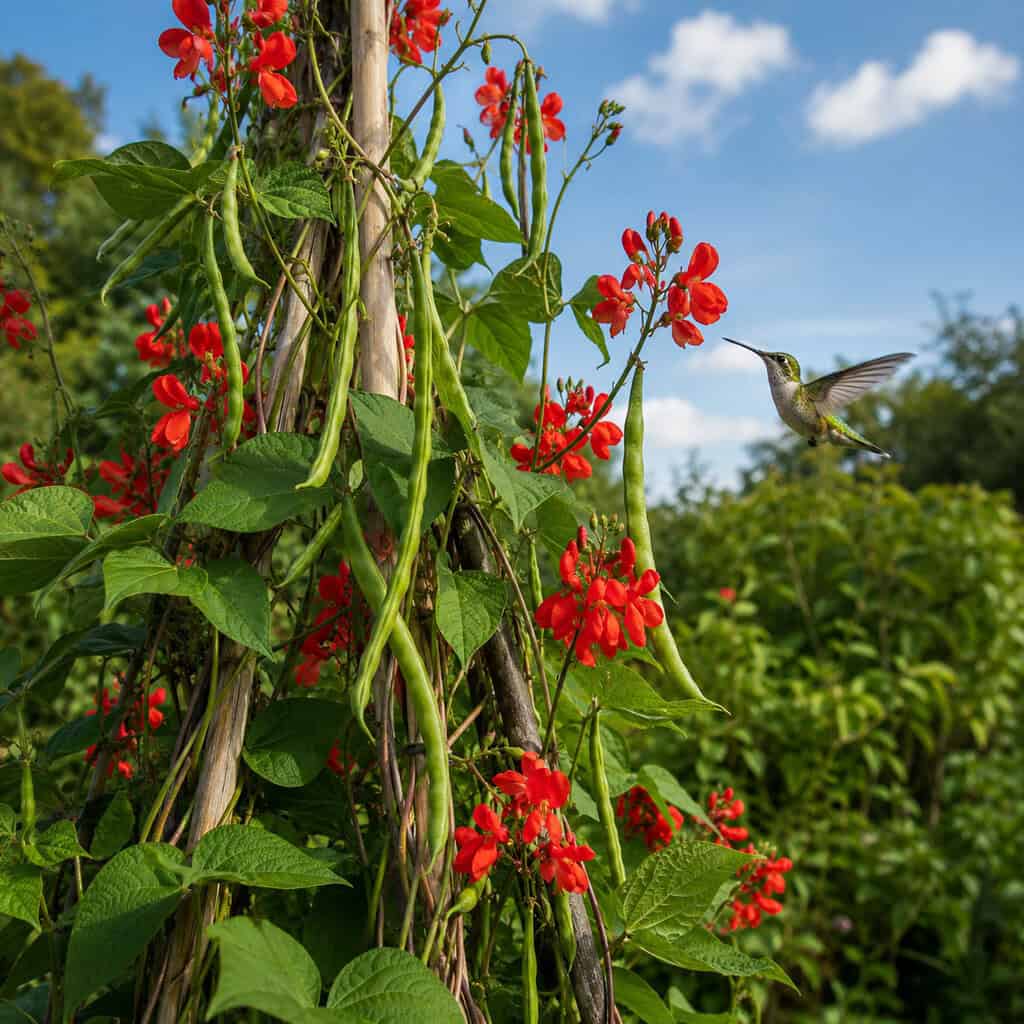 Scarlet Runner Beans