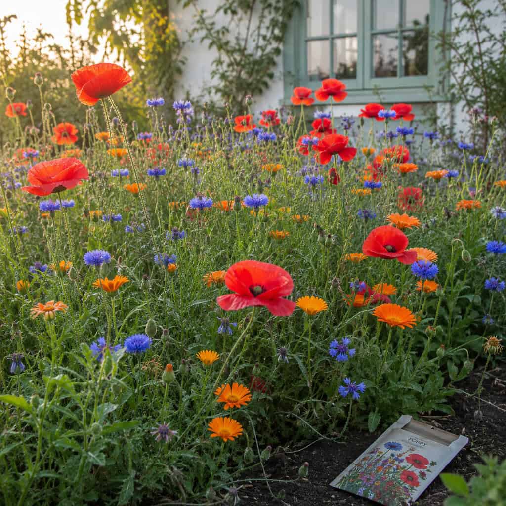 One Packet of Self-Seeding Annuals