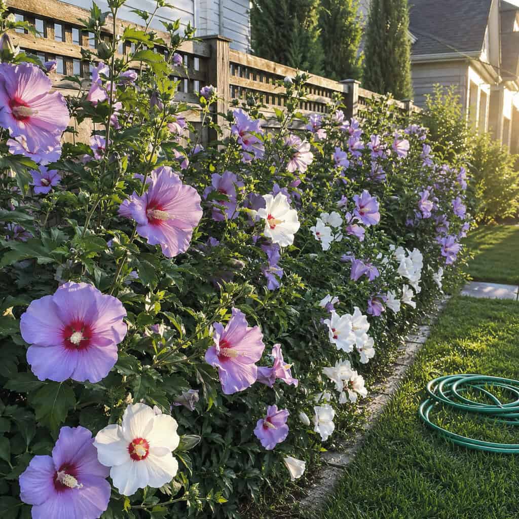 Rose of Sharon (Hibiscus syriacus)