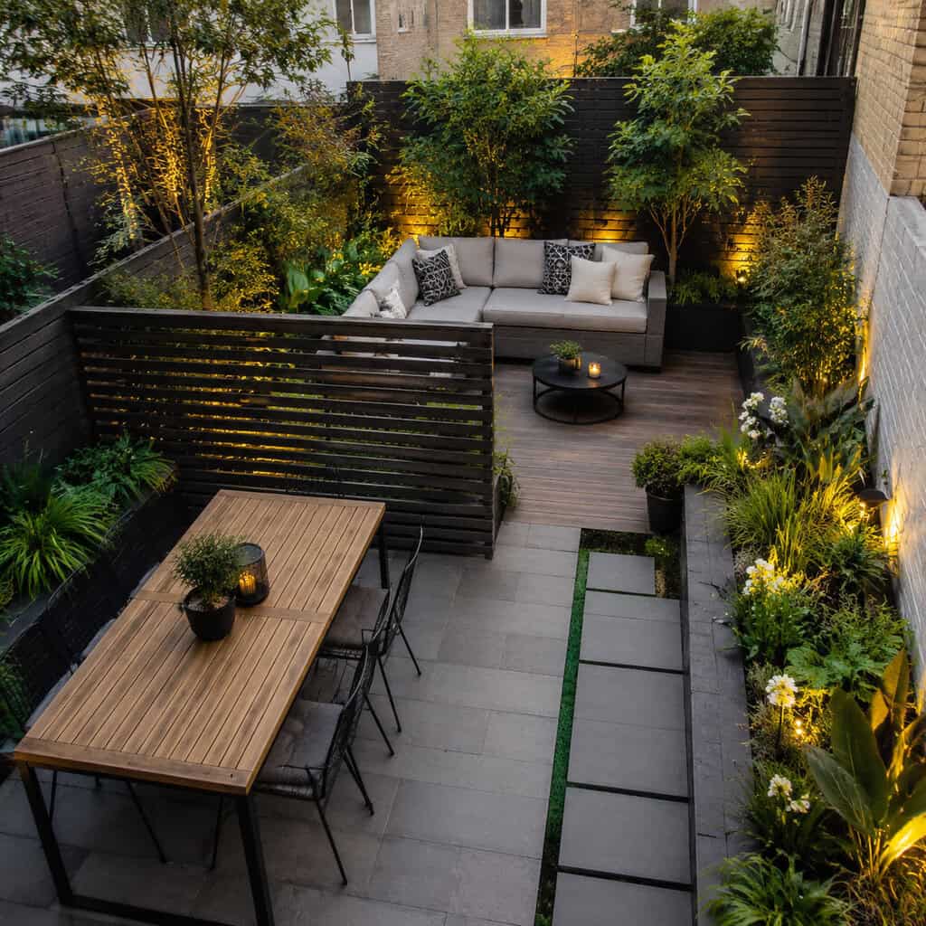 Carve the Yard Into Outdoor "Rooms"