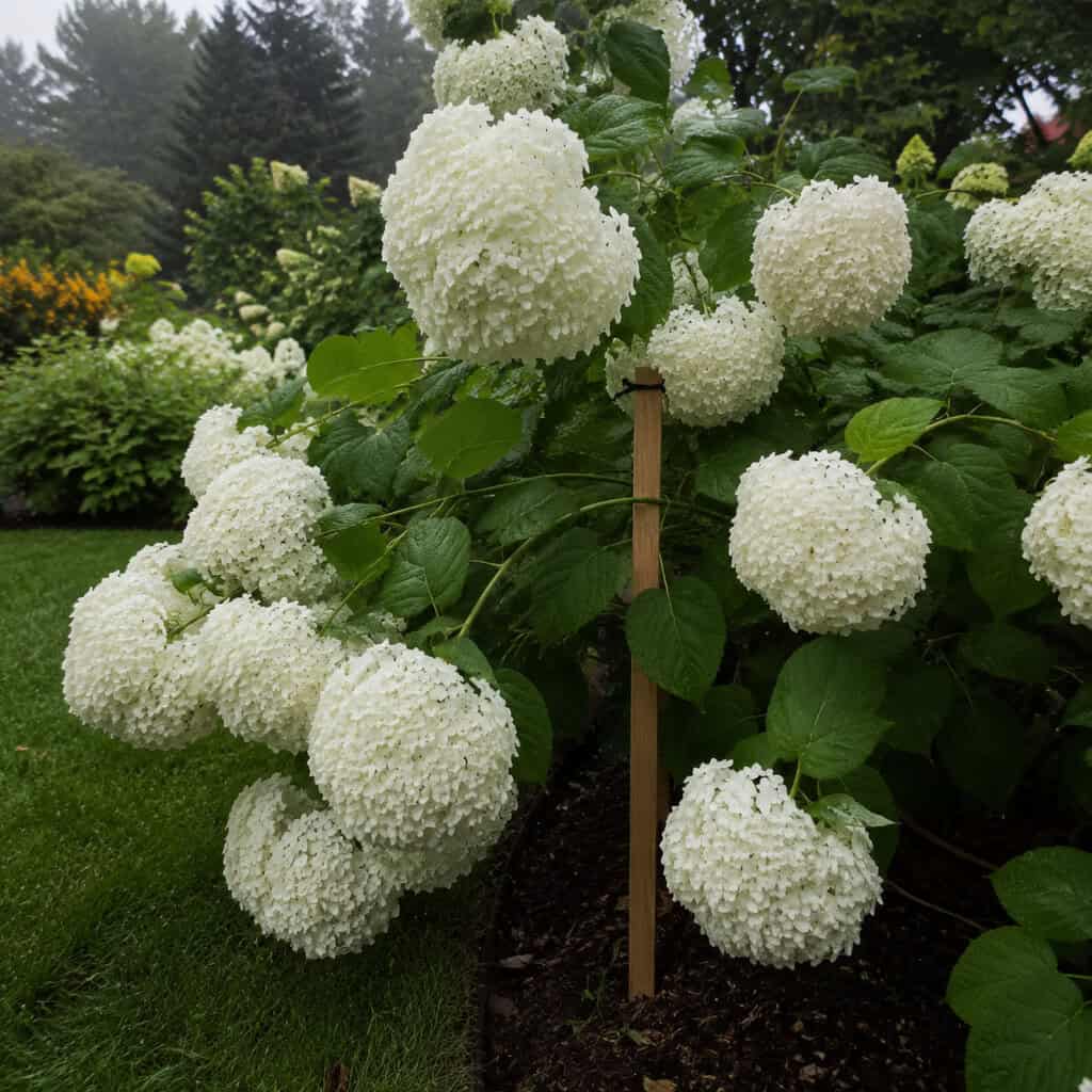 Smooth Hydrangea 'Annabelle' (Hydrangea arborescens)