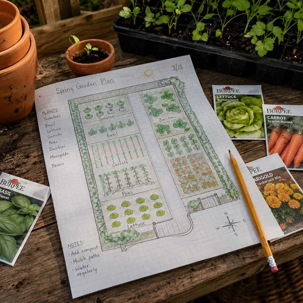 Planning Your Beds Around It