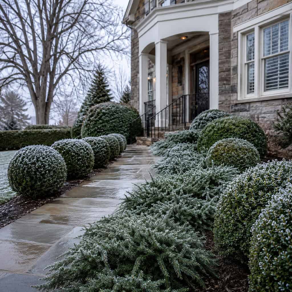 Build a Backbone of Evergreen Shrubs