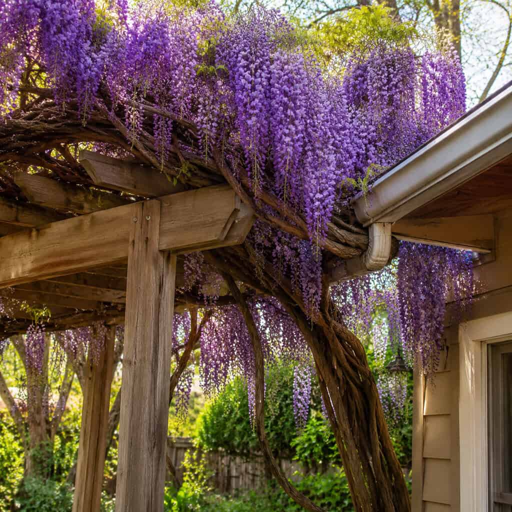 Chinese & Japanese Wisteria (Wisteria sinensis / floribunda)