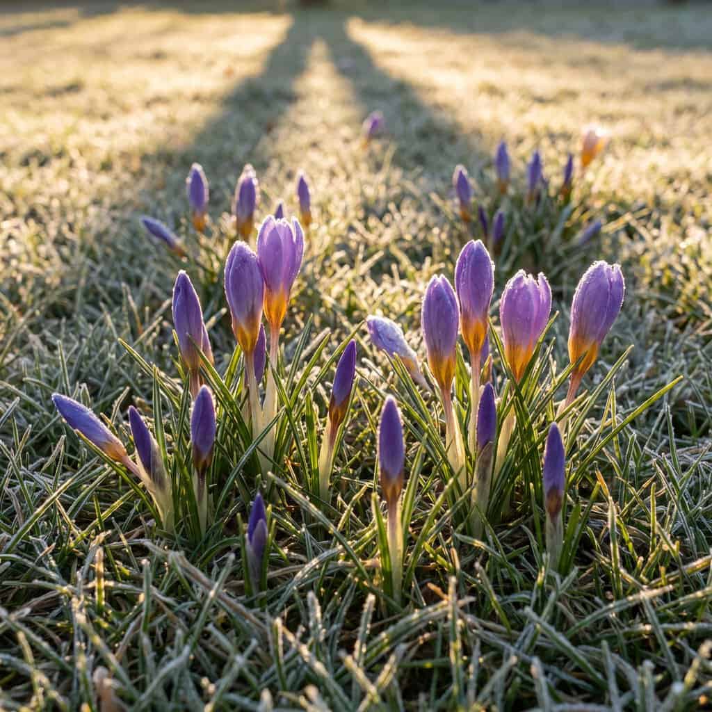 Snow Crocus (Crocus tommasinianus)