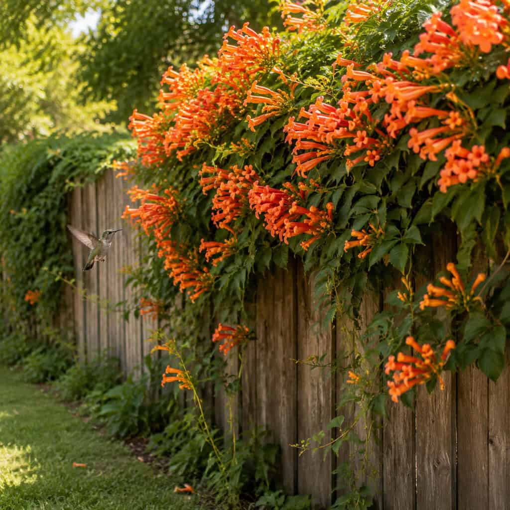 Trumpet Vine (Campsis radicans)