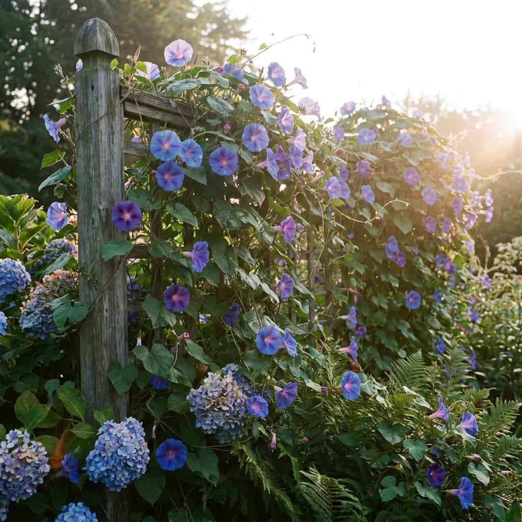 Morning Glory (Ipomoea spp.)