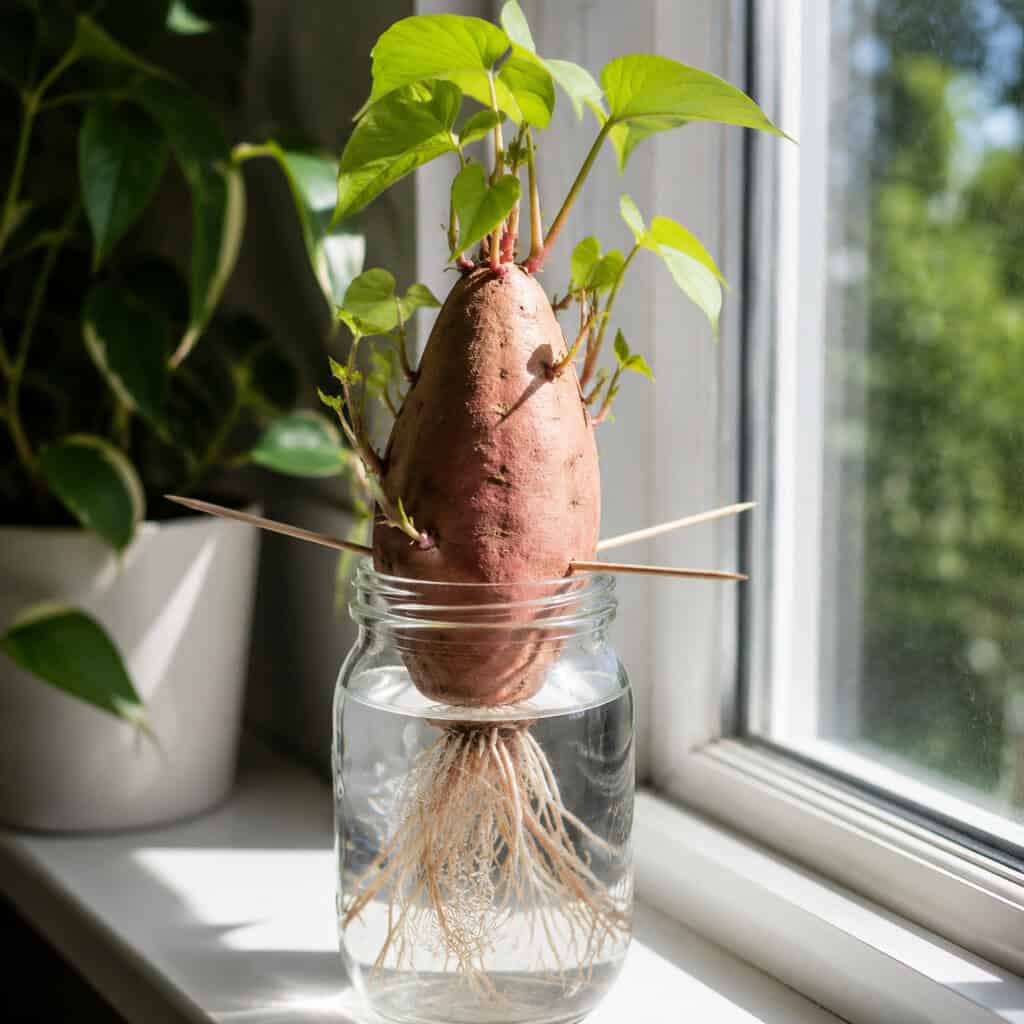 Sweet Potato Greens (Slips)