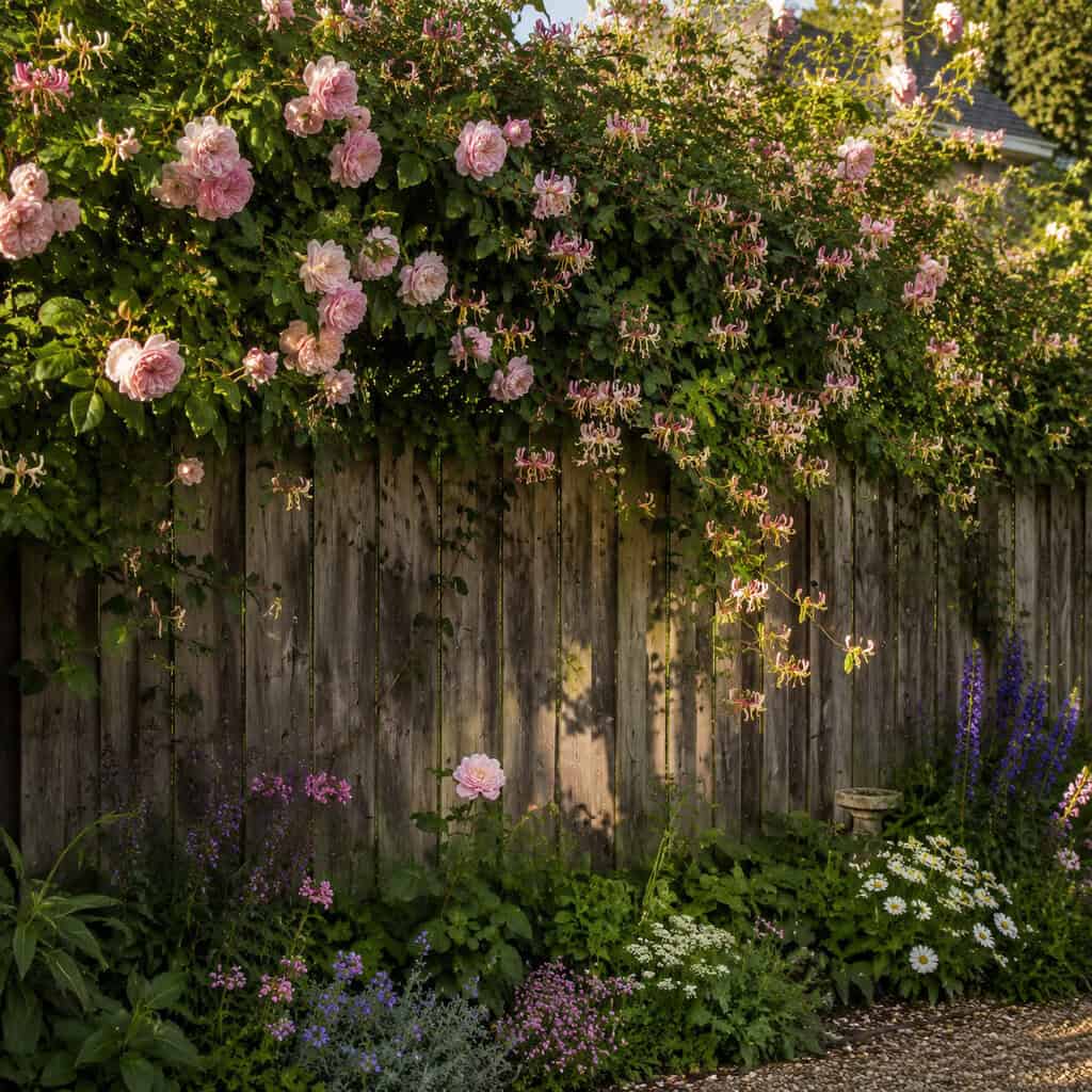Clothe Bare Fences in Climbers