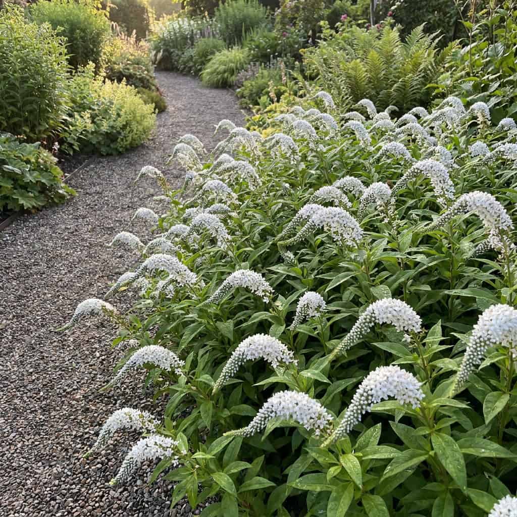 Gooseneck Loosestrife (Lysimachia clethroides)
