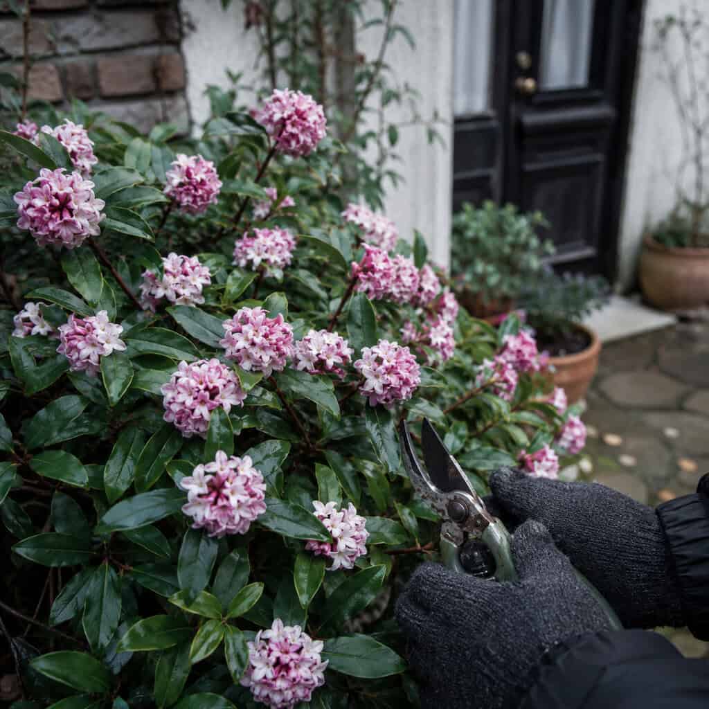 Winter Daphne (Daphne bholua)