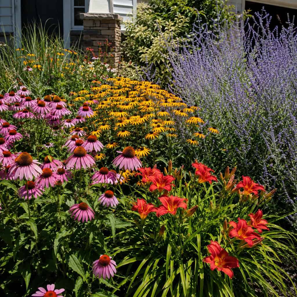 Pack Beds With Tough Flowering Perennials