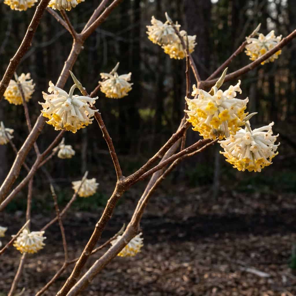 Paperbush (Edgeworthia chrysantha)