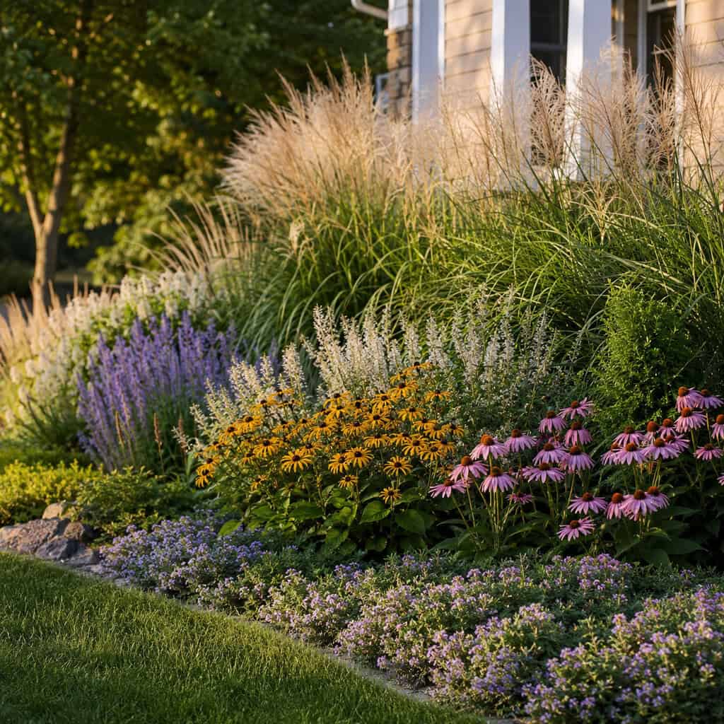 Layer the Planting — Tall in Back, Low in Front
