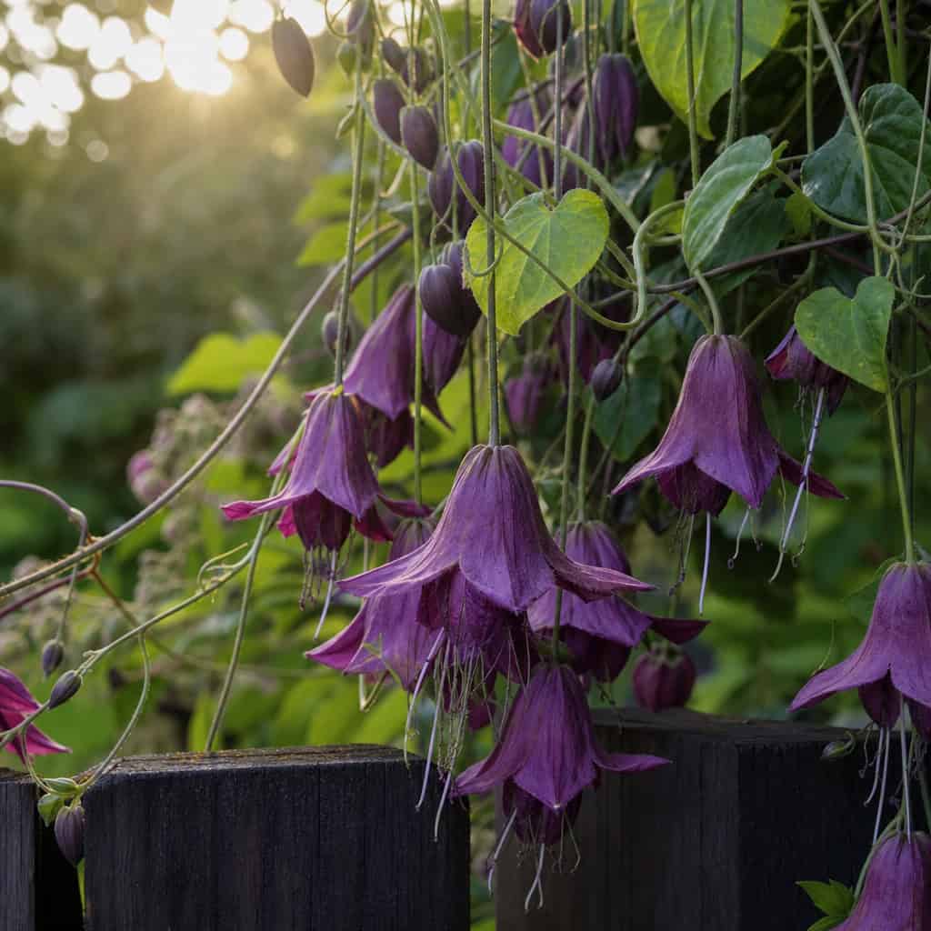 Purple Bell Vine (Rhodochiton)
