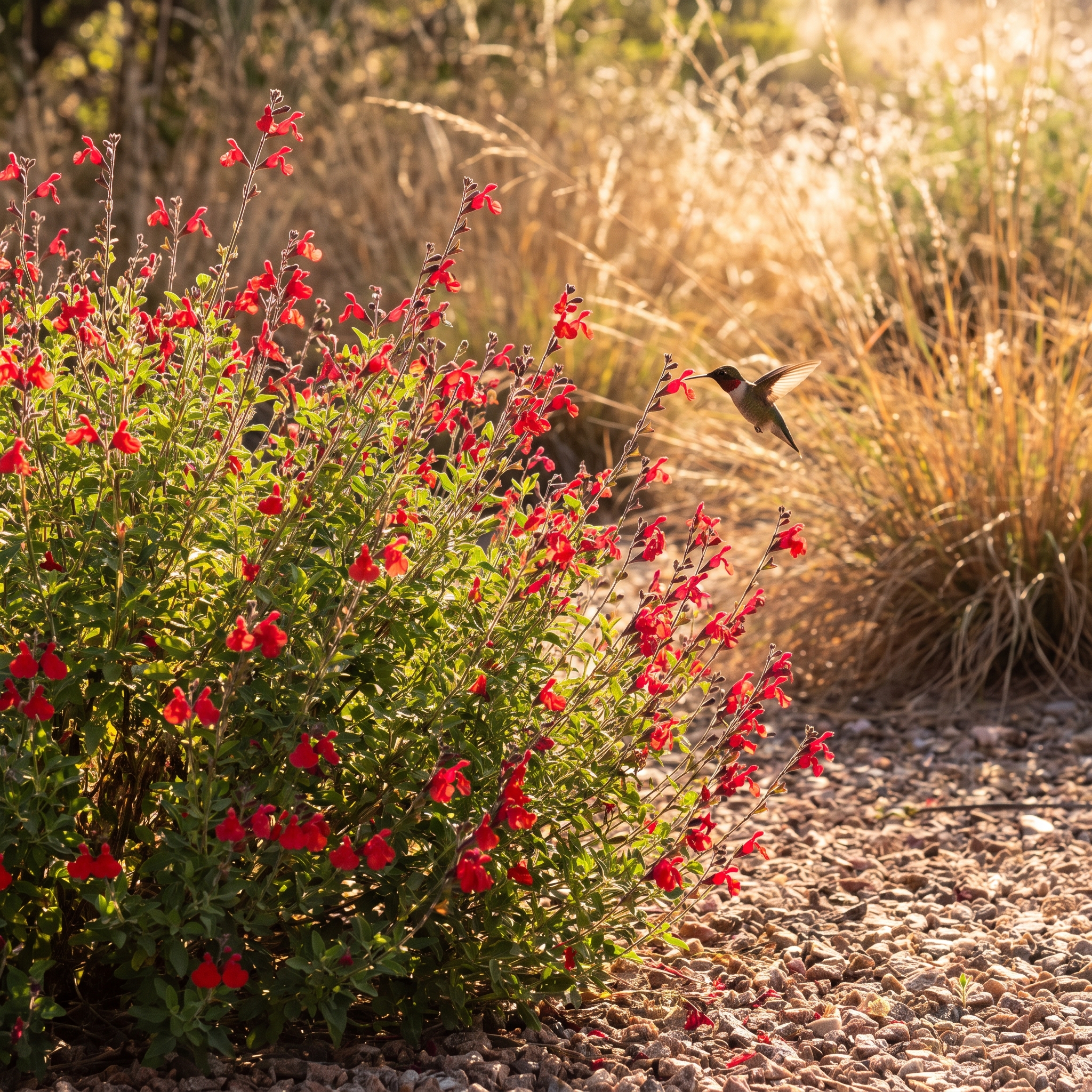 Autumn Sage (Salvia greggii)