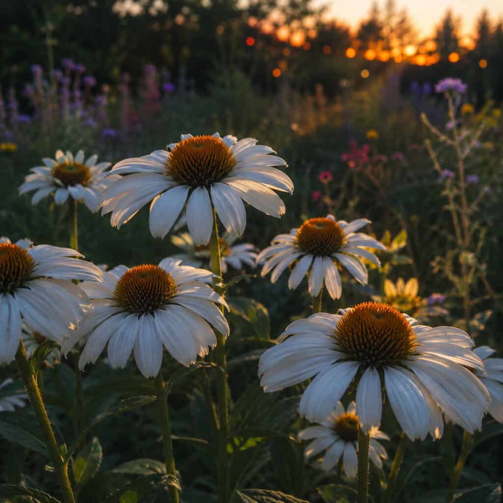 White Coneflower 'The Price Is White' (Echinacea)