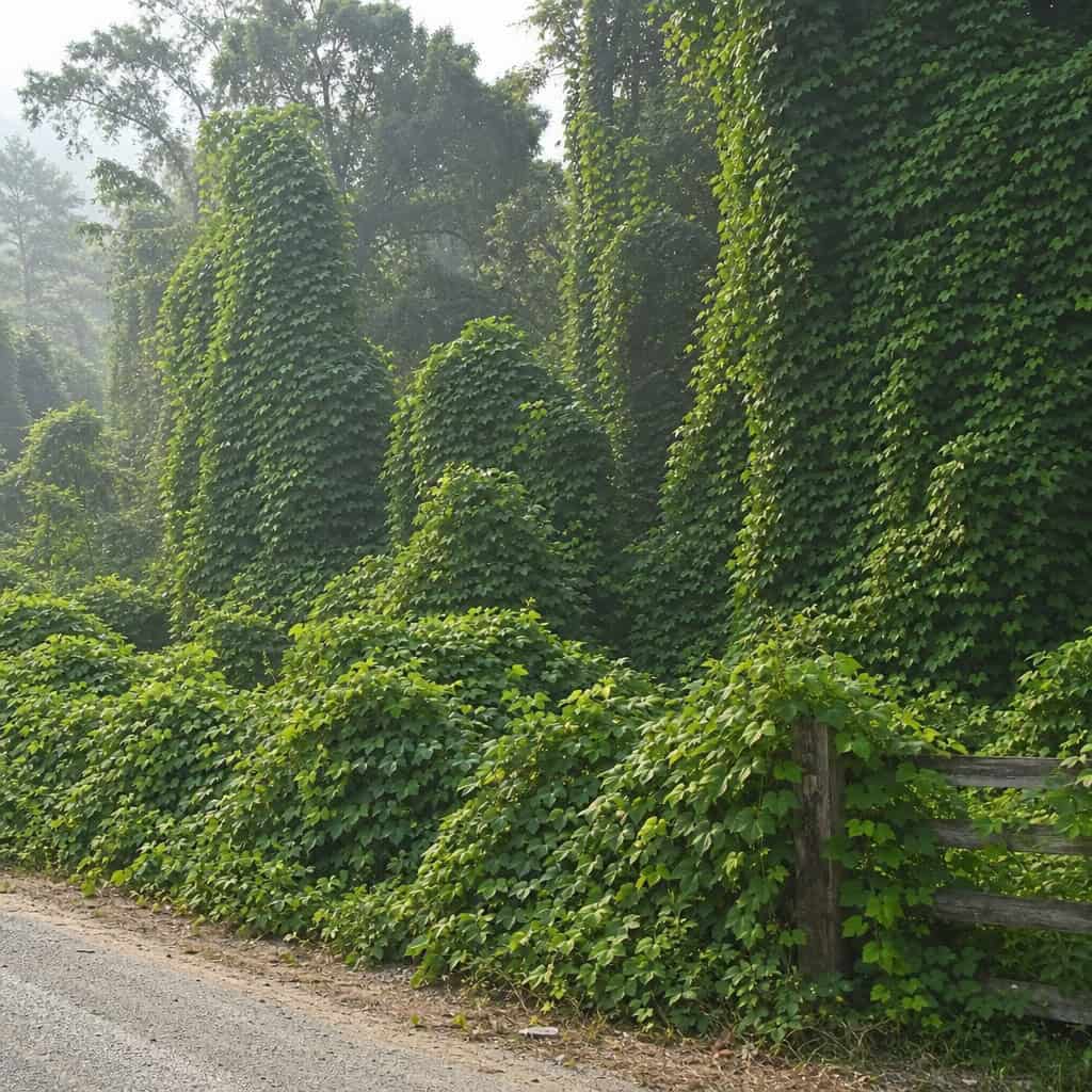 Kudzu (Pueraria montana)