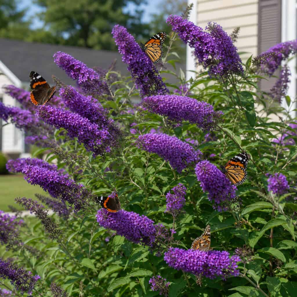 Butterfly Bush (Buddleja davidii) — With an Asterisk