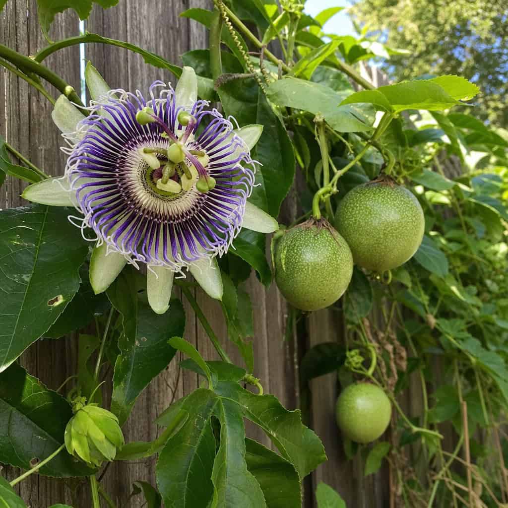 Passionflower / Maypop (Passiflora spp.)