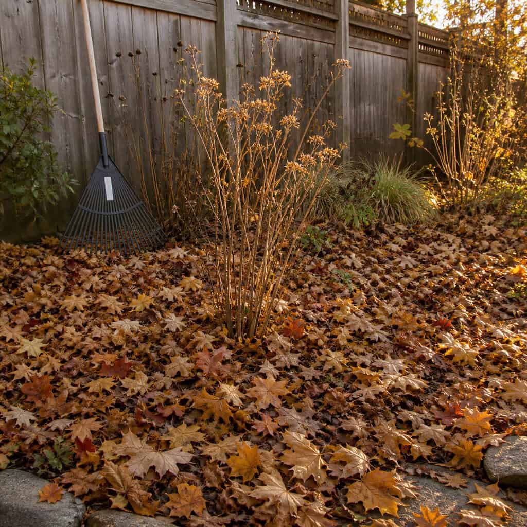 Raking Every Last Leaf Out of Your Beds