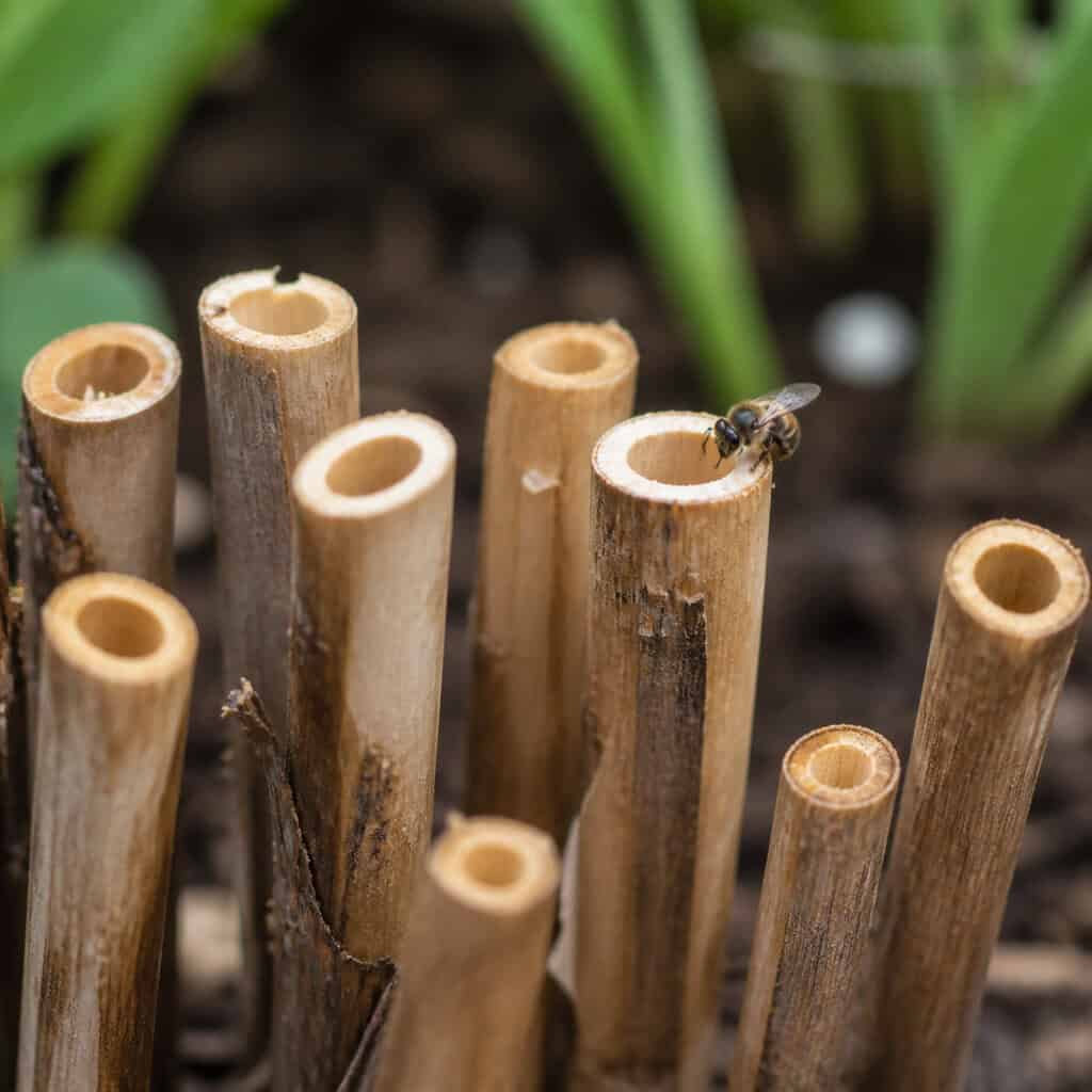 Clearing Out the Hollow Flower Stems