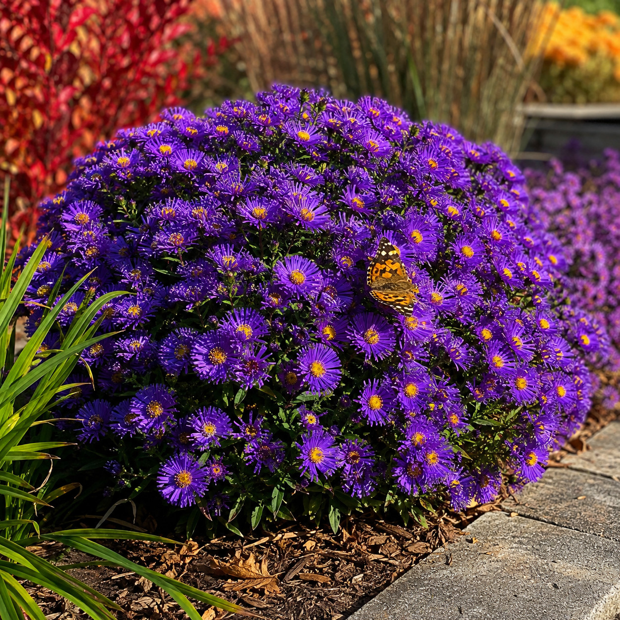 Aster 'Purple Dome'