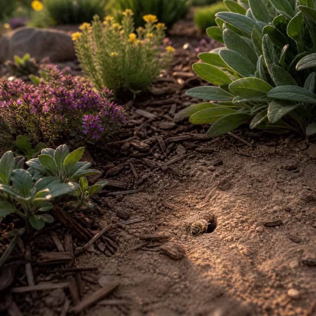 Mulching Over Every Bare Patch of Soil
