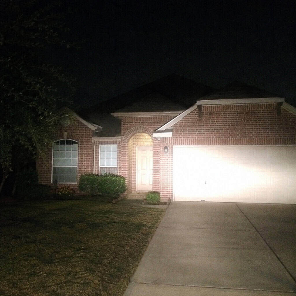 Floodlight the whole house at night