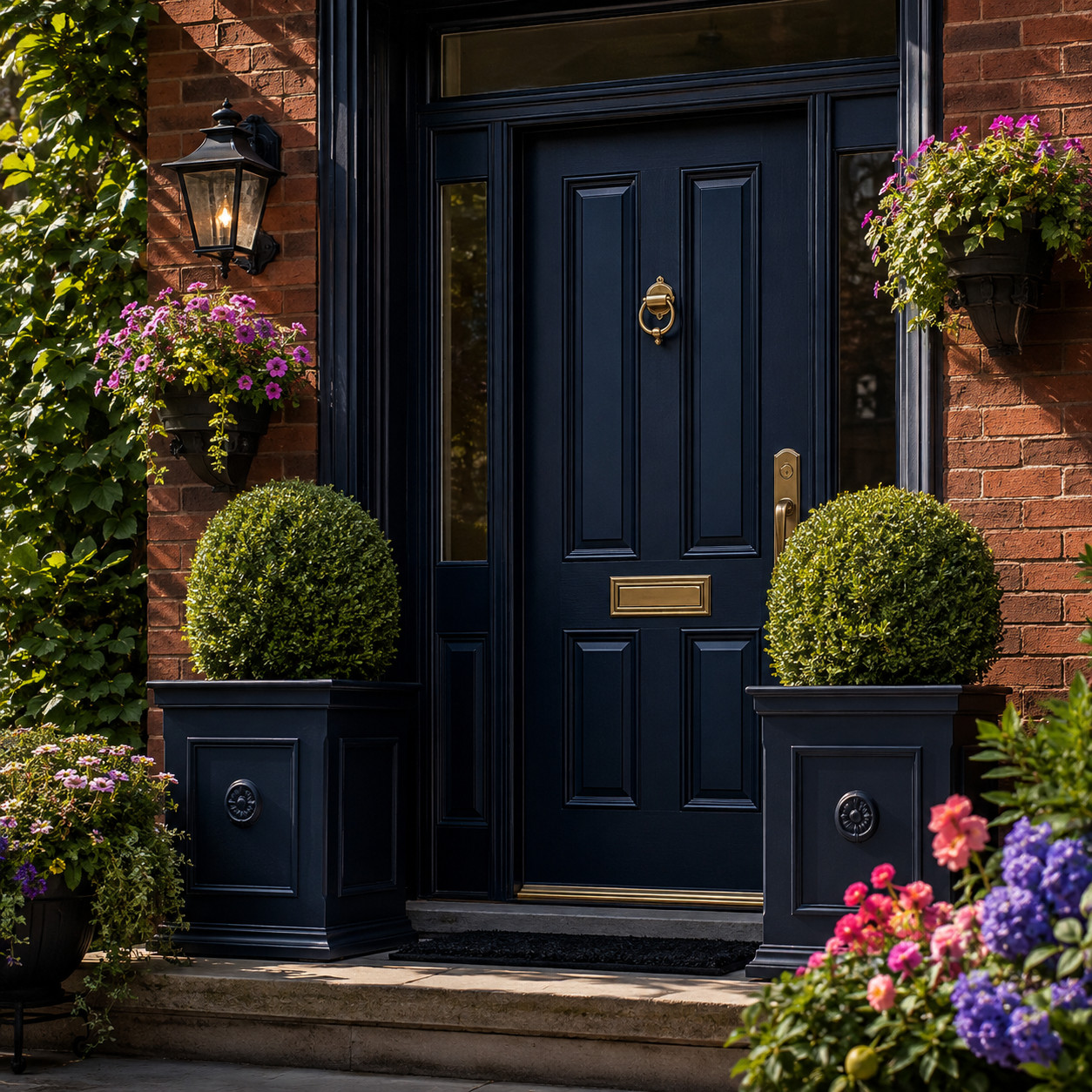 Freshen the Front Door With Bold Paint