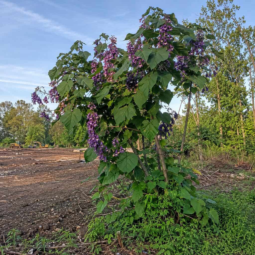 Princess Tree (Paulownia tomentosa)