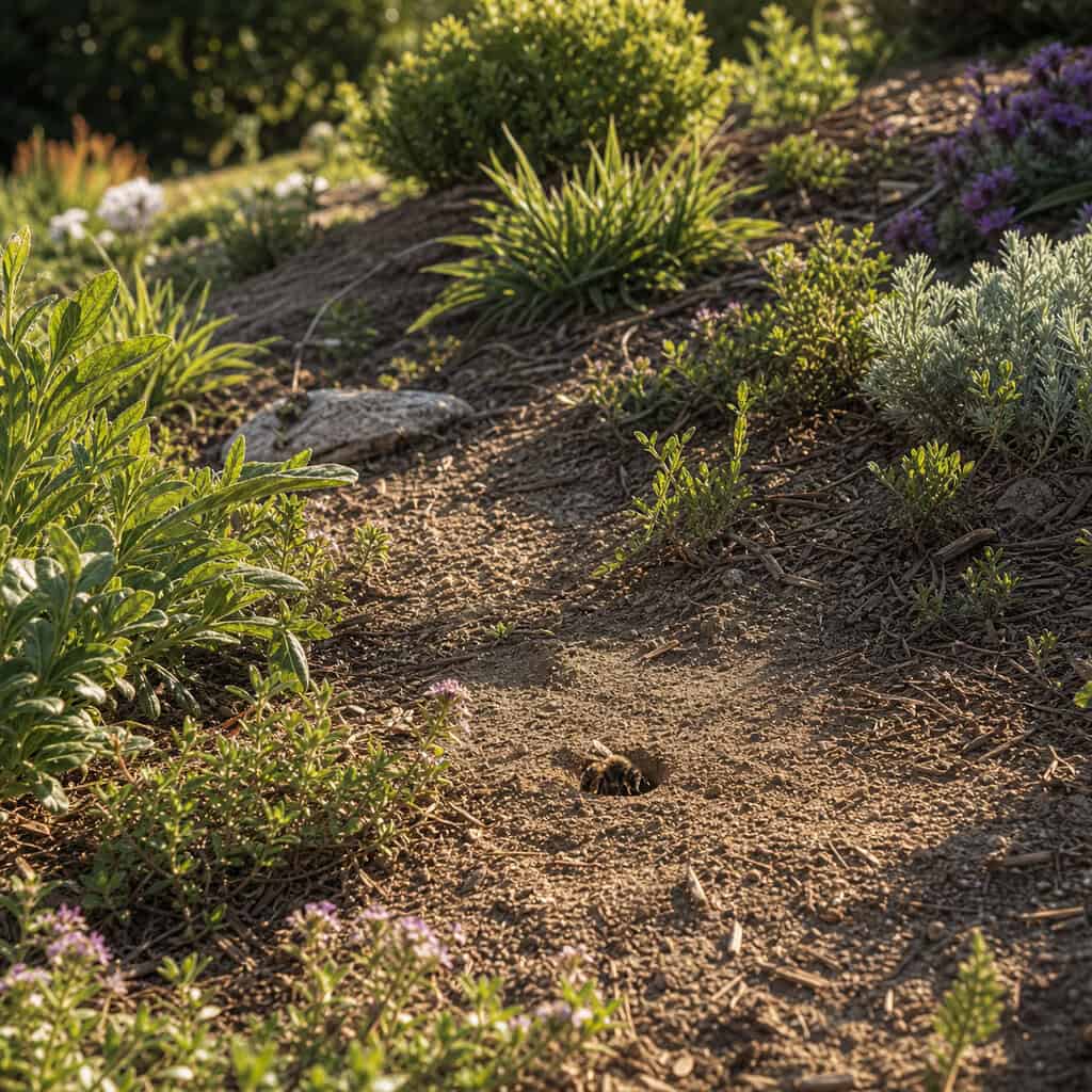 Mulching Over Every Bare Patch of Soil