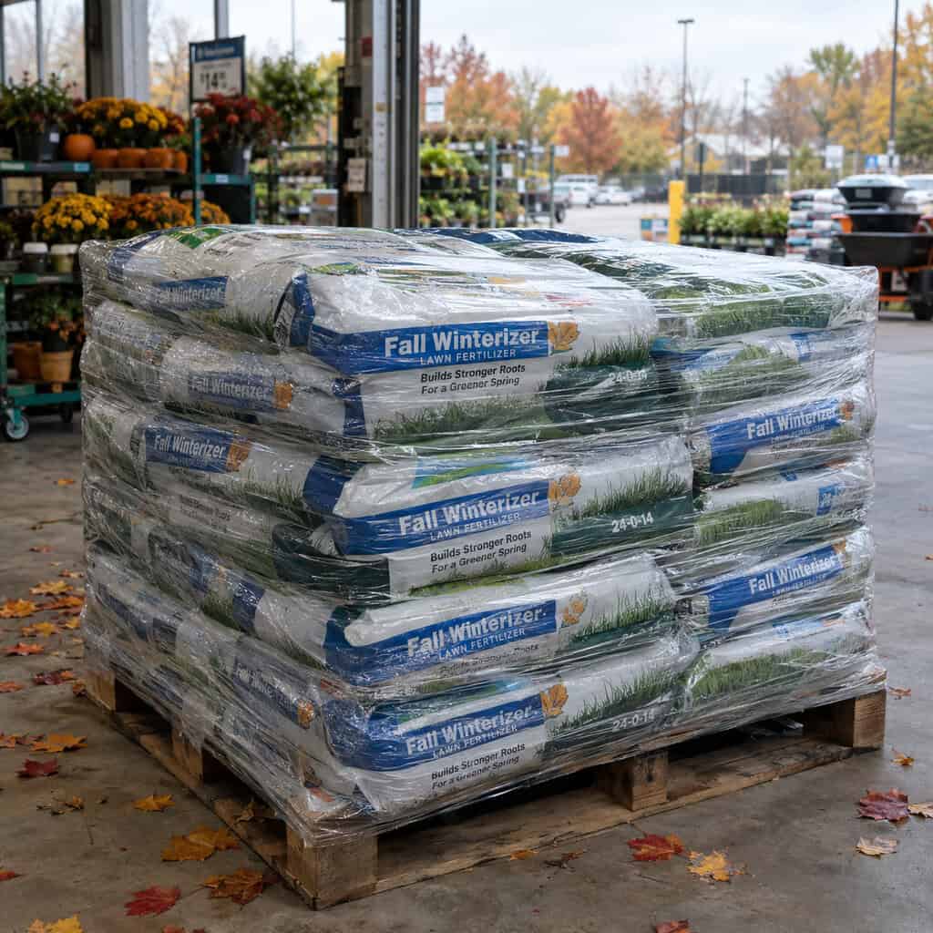Bagged "Winterizer" Fertilizer