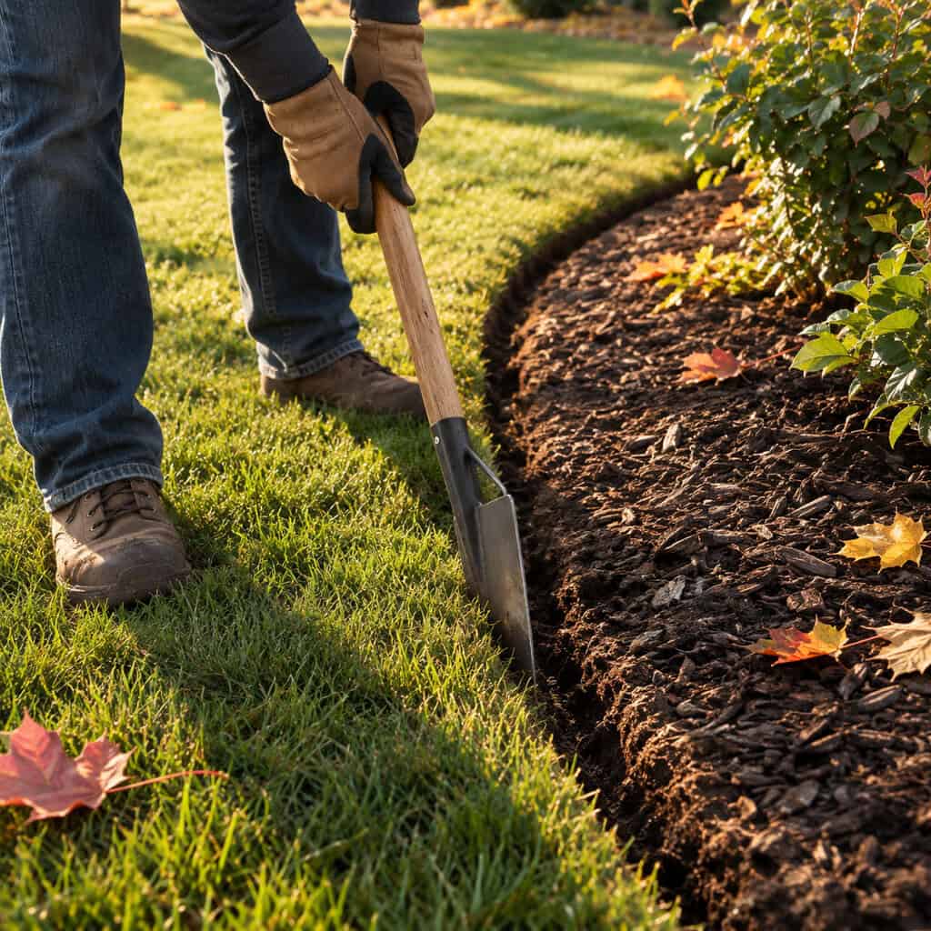 Recut Every Bed Edge With a Spade