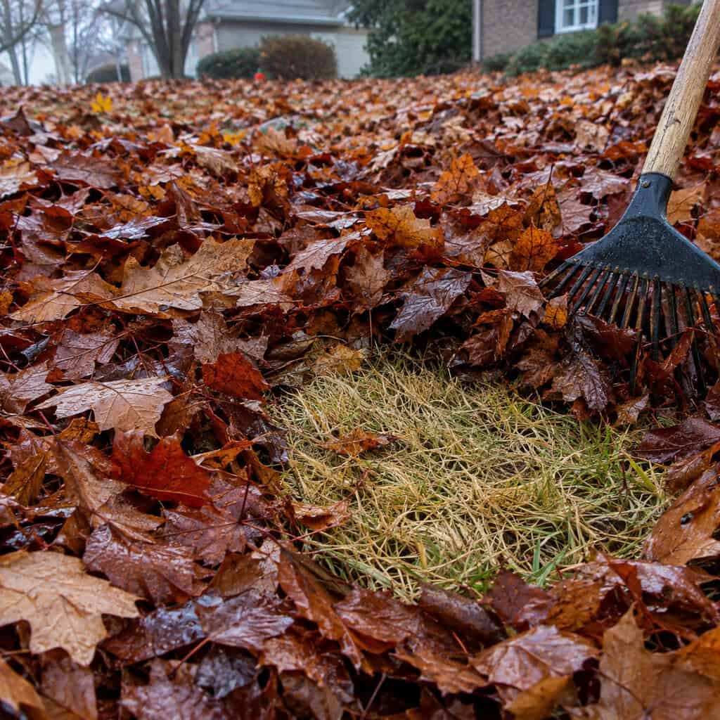 A Leaf Blanket Left to Overwinter