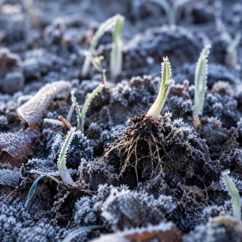 Overseeding Too Close to the Freeze