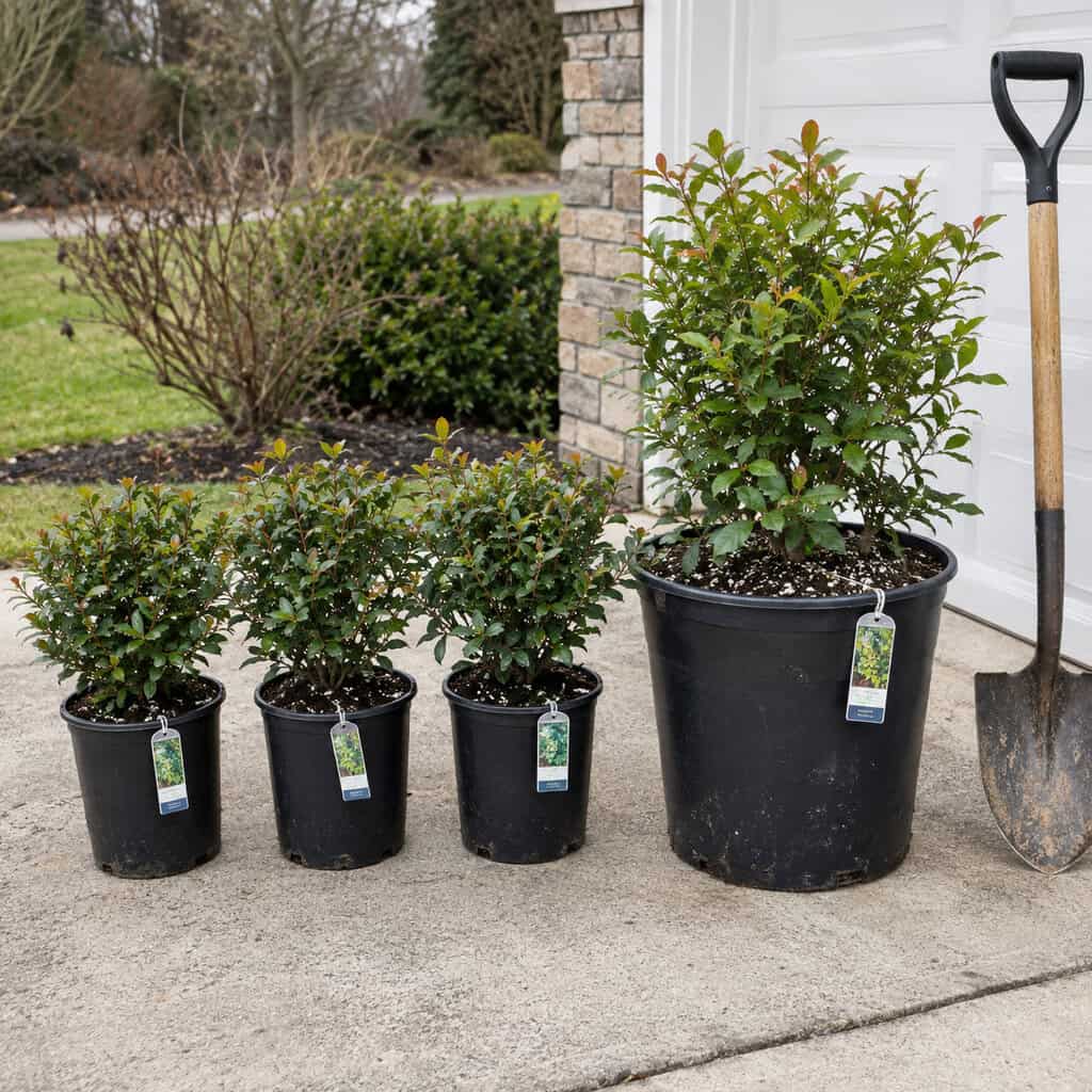 Buy One-Gallon Plants, Not Three-Gallon