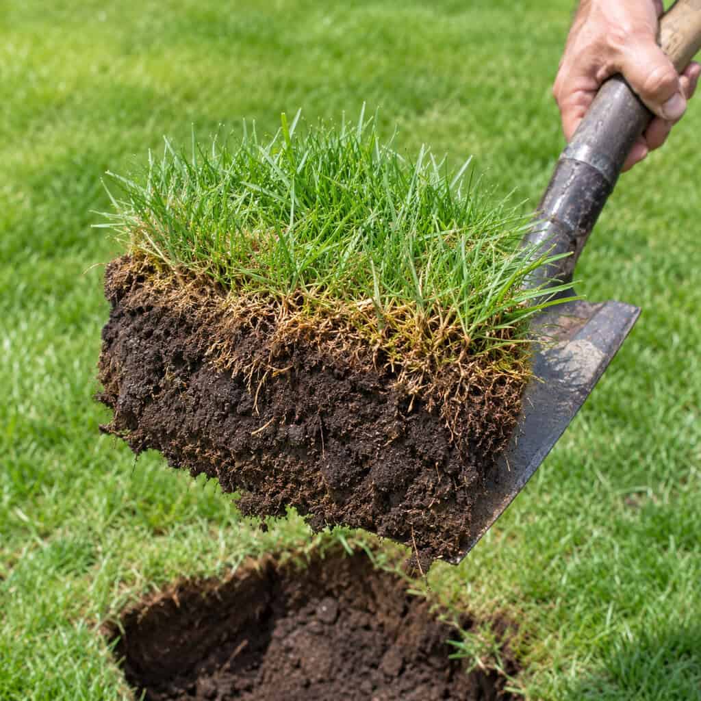 Measure the Thatch Before You Rent a Dethatcher