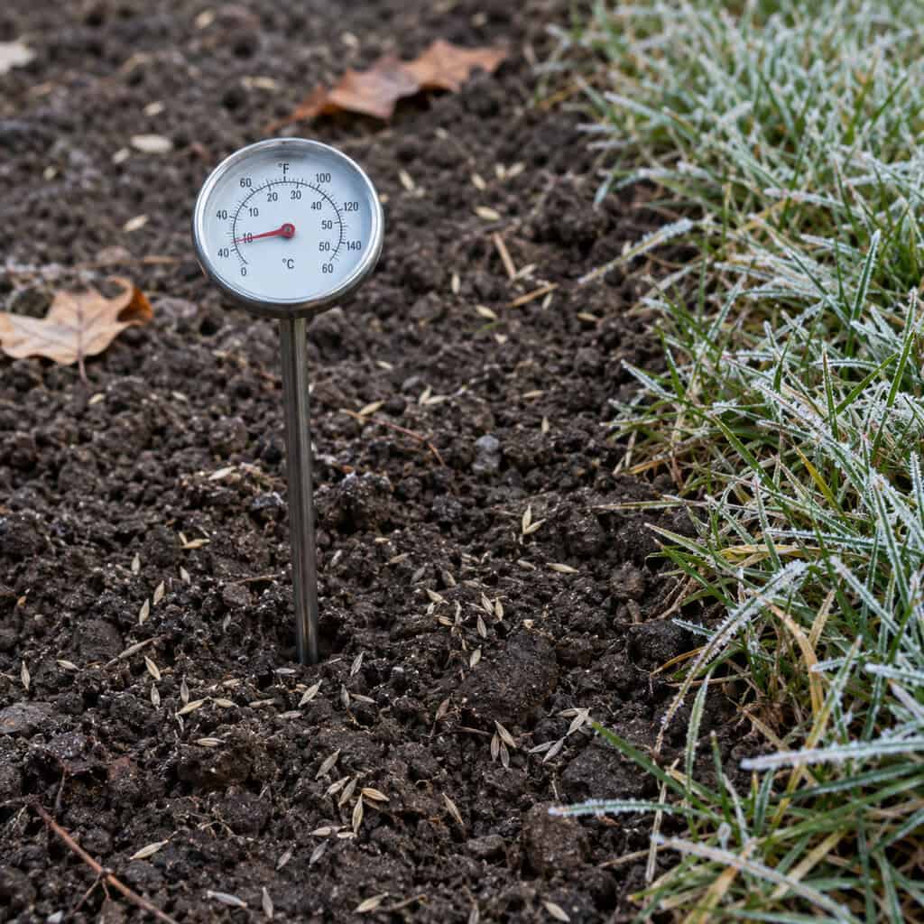 Stop Throwing Down Grass Seed After the Soil Drops Below 50 Degrees