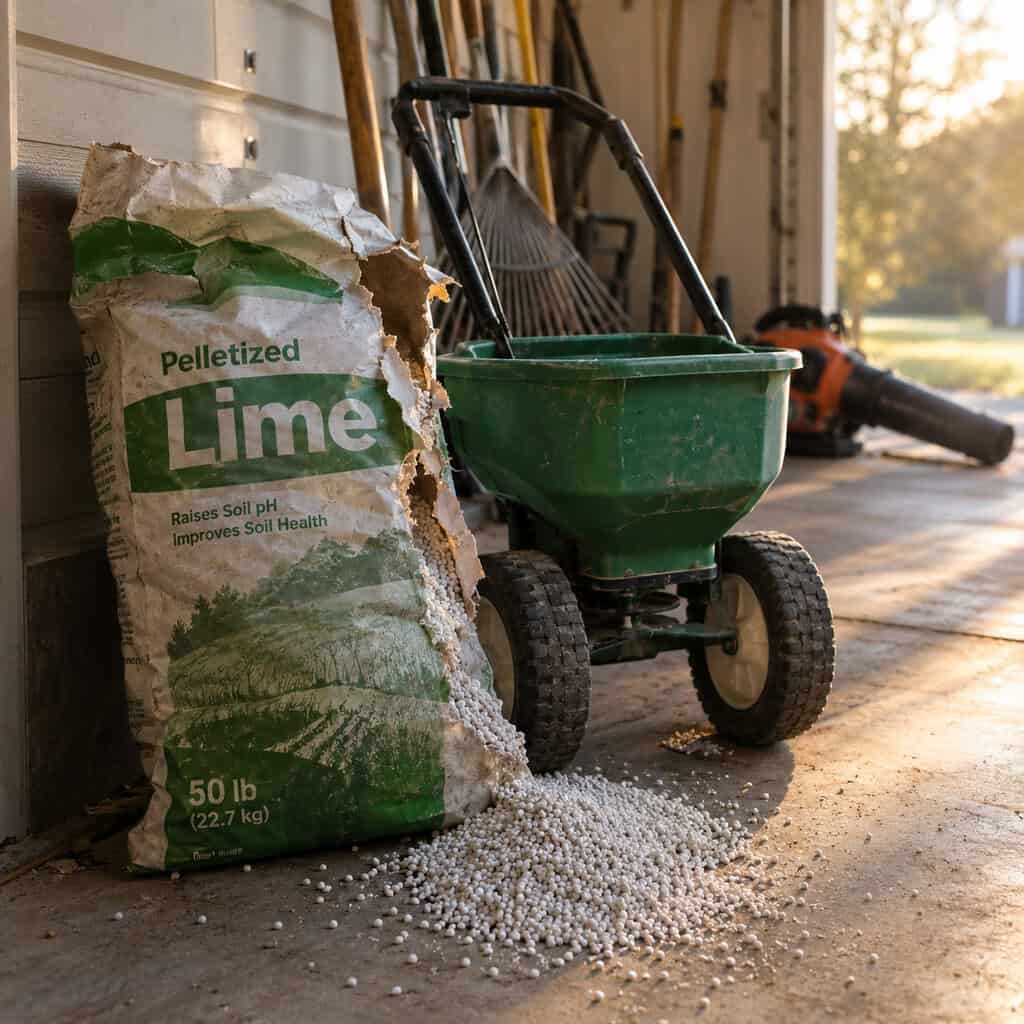 A Bag of Lime Every Single Fall