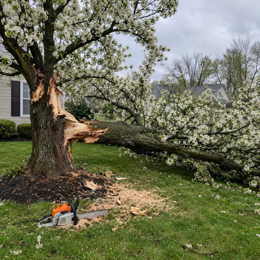 A Bradford Pear as the Front-Yard Specimen Tree