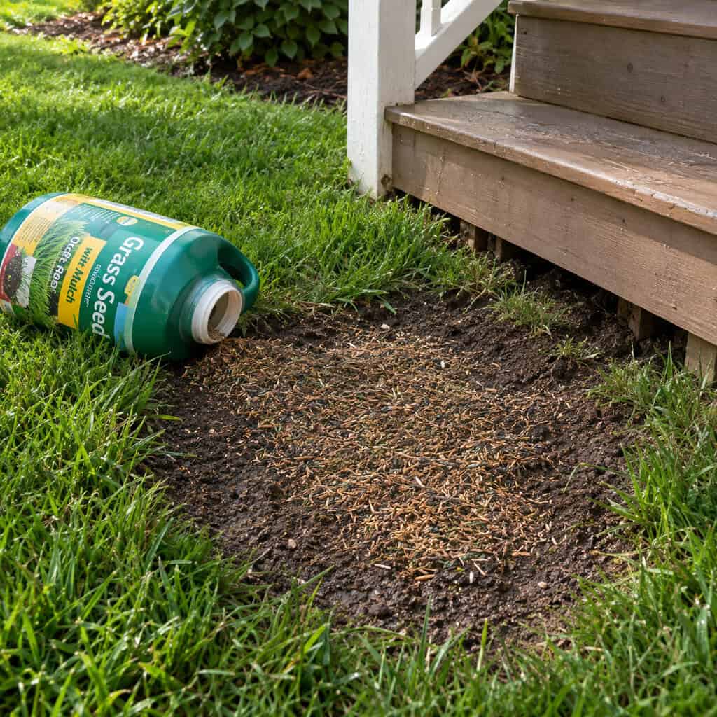 Patch-and-Repair Seed Pucks for the Whole Yard