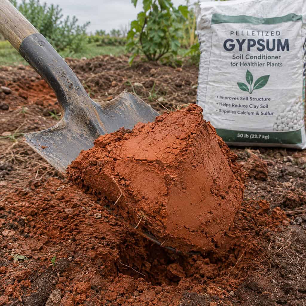 Gypsum Sold as a "Clay Buster"