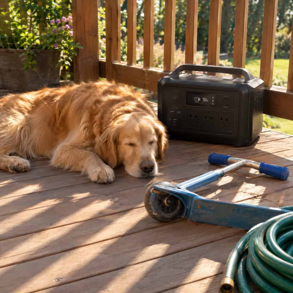 No Scalding Exhaust Where Kids and Pets Play