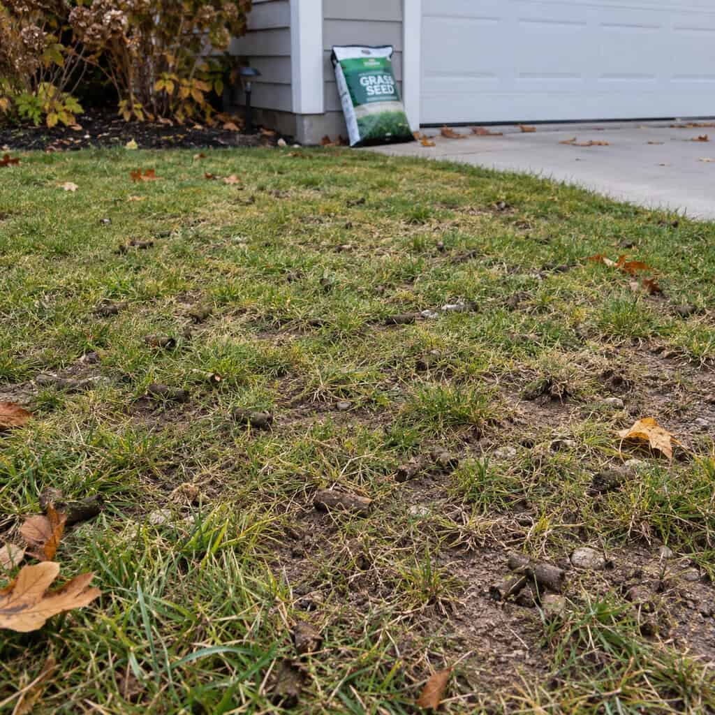 The Aeration and Overseeding Window You Watched Close